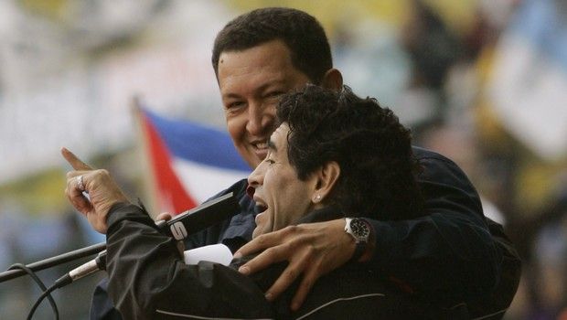 maradona-chavez