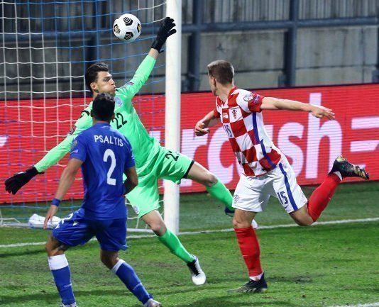 Κροατία-Κύπρος 1-0 (Ημίχρονο)