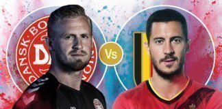 Έτσι παρατάσσονται Δανία και Βέλγιο (εντεκάδες)