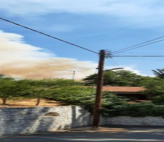 ΒΙΝΤΕΟ: Υπό μερικό έλεγχο η πυρκαγιά στο Πέρα Πεδί-Εκκενώθηκαν κατοικίες