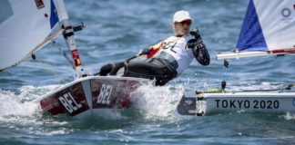 Στη 2η θέση στα Laser Radial Γυναικών η Ελληνίδα Καραχάλιου