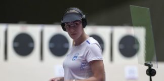 Η Κορακάκη κατέλαβε την 6η θέση στα 25μ. αεροβόλο πιστόλι