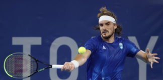 Ολυμπιακοί: Στον 3ο γύρο ο Τσιτσιπάς