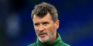 Επικός Ρόι Κιν: Ευχήθηκε στη γυναίκα του με… κομμένη φωτογραφία!