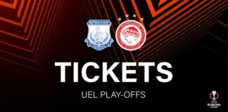 Στη διάθεση των Απολλωνιστών τα εισιτήρια με Ολυμπιακό