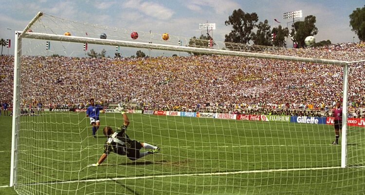 1994 baggio misses