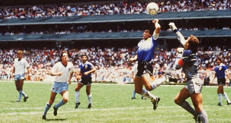 hand of god maradona