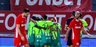 Ημίχρονο: Η λύση ήρθε με αυτογκόλ για τους κιτρινοπράσινους