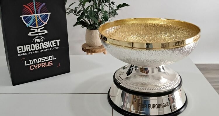 EuroBasket trophy Cyprus visit