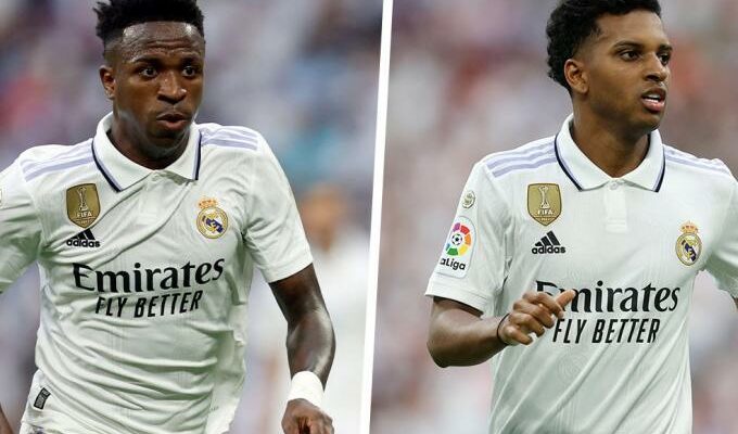 1312869 1312869 vinicius rodrygo real madrid shirt numbers