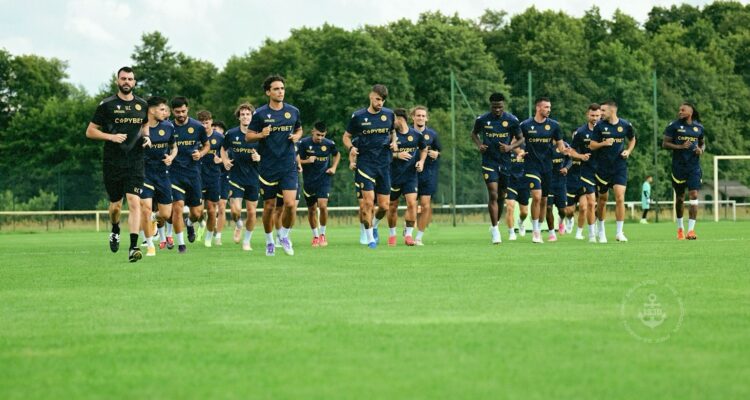 Η πρωινή προπόνηση της ΑΕΛ (βίντεο)