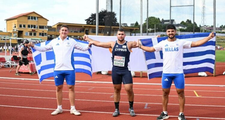 ”Χρυσός” ο Κεσίδης / Ιστορικό 1-2-3 από Κύπρο και Ελλάδα στη σφυροβολία Ανδρών