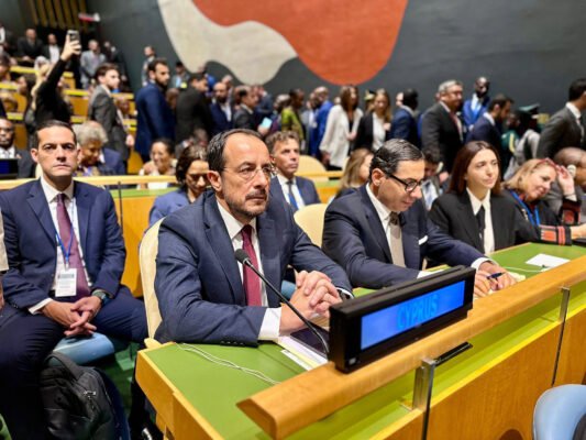 Προσφωνεί σήμερα τη ΓΣ των ΗΕ ο Πρόεδρος Χριστοδουλίδης