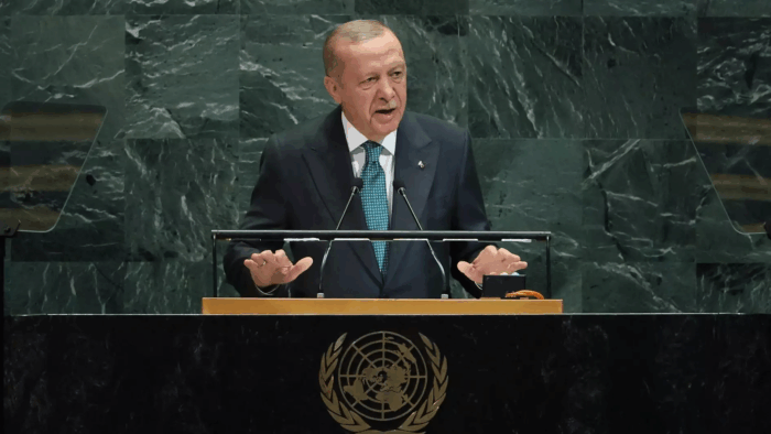 Ερντογάν στον ΟΗΕ: Ζητά ξανά αναγνώριση του ψευδοκράτους και μιλά για Αιγαίο – Ανατολική Μεσόγειο 2 image 254 700x394 W2KJ0p