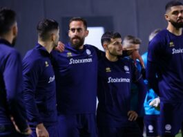 Εθνκή Ανδρών: Ολοκληρώθηκε η προετοιμασία για τον αγώνα με την Εσθονία