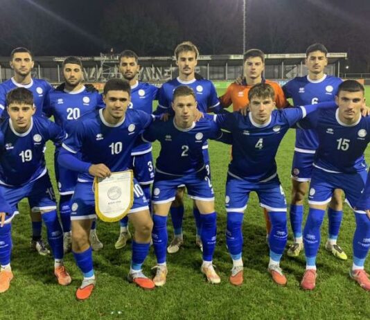 Ισόπαλη 1-1 με το Καζακστάν η Εθνική Νέων