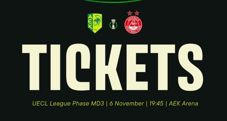 Τα χαρτάκια για τον αγώνα με την Αμπερντίν