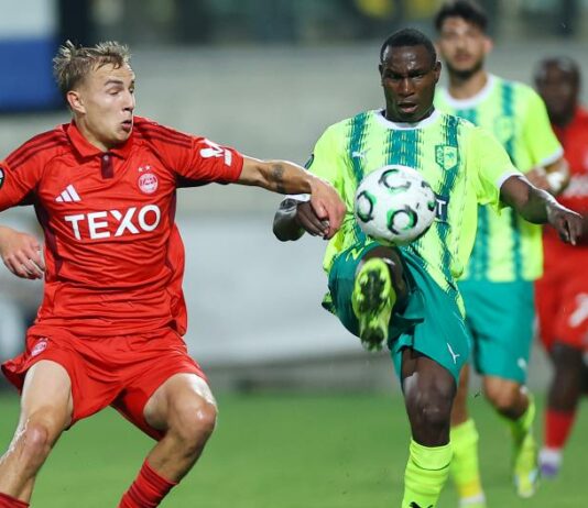 ΑΕΚ – Αμπερντίν (Βίντεο)