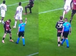 Ο ρέφερι του Μίλαν – Ρόμα φέρεται να κλώτσησε τον Σαλεμέκερες που πανηγύρισε μπροστά του! (Βίντεο)
