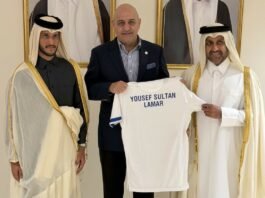 Η φανέλα της Εθνικής… και στο Κατάρ!