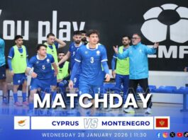 Σήμερα το πρώτο φιλικό της Εθνικής Futsal με το Μαυροβούνιο (11:30, live stream)