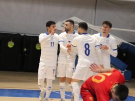 Εθνική Futsal: Φιλική ισοπαλία 2-2 με το Μαυροβούνιο (φώτο)