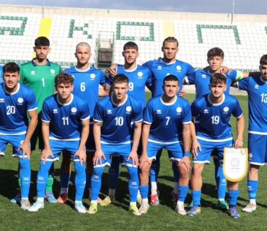 Ήττα της Εθνικής Νέων Κ-19 από το Ισραήλ σε φιλικό αγώνα