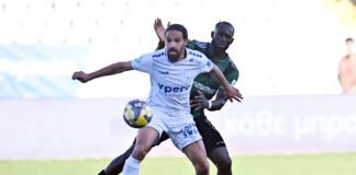 Στιγμιότυπα: Ολυμπιακός-Ομόνοια Αραδίππου