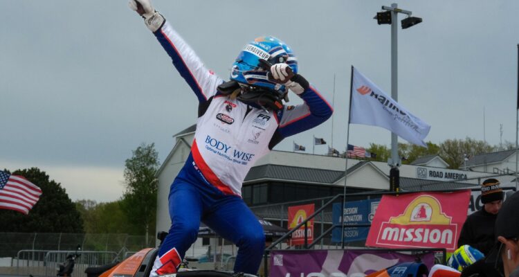 Evagoras wins Road America