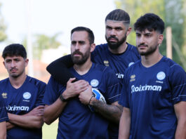 Πλούσιο φωτορεπορτάζ από την… πρώτη της Εθνικής μας