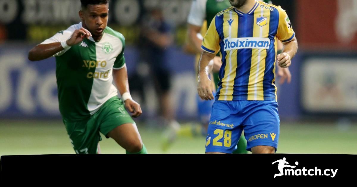 ΑΕΖ-ΑΠΟΕΛ 0-2  : Με πρωταγωνιστή τον Μαρκίνιος πήρε την νίκη