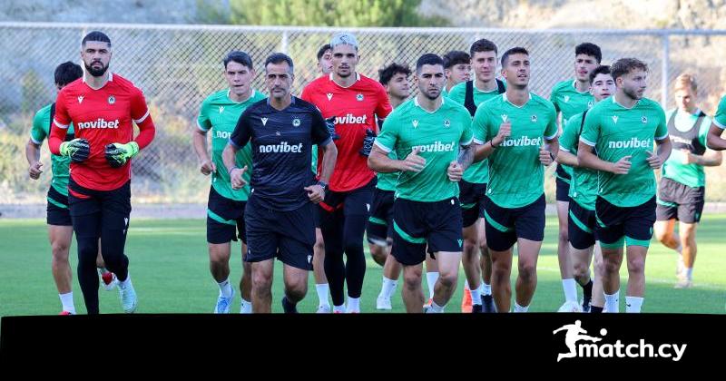 Το φωτογραφικό ρεπορτάζ από την πρώτη προπόνηση της Ομόνοιας