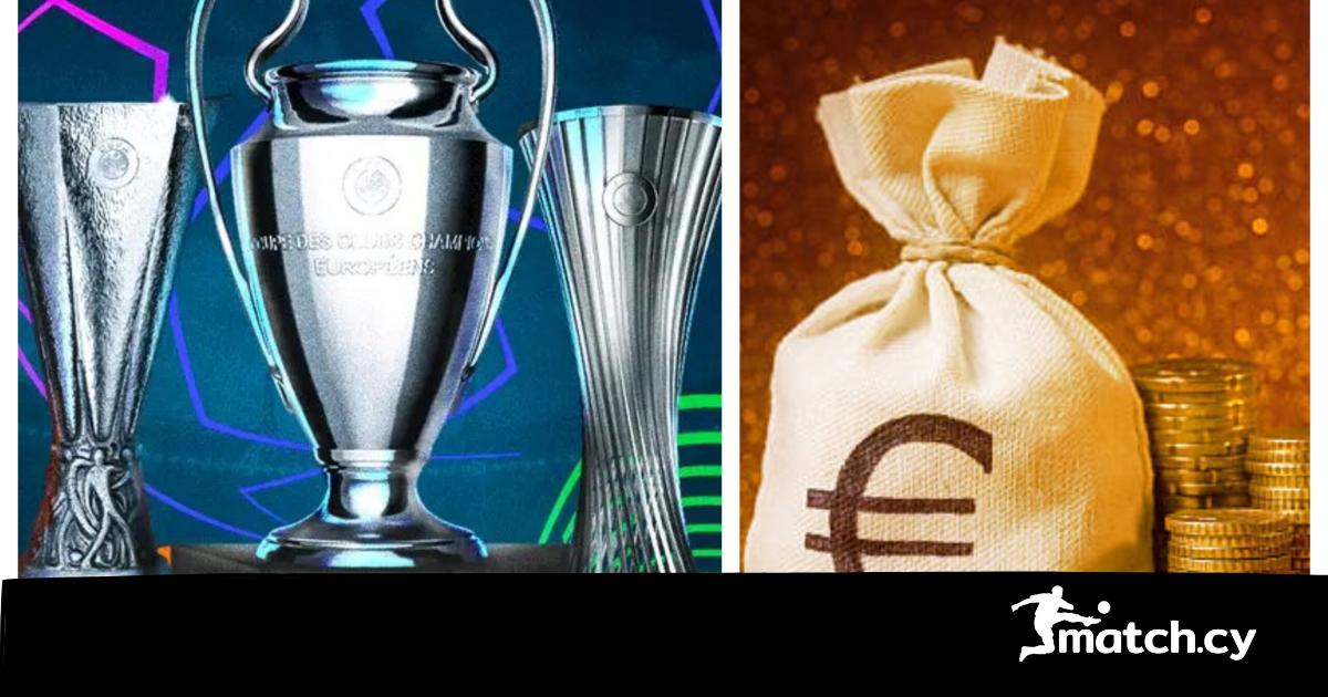 Τα λεφτά που πήραν μέχρι τώρα και αυτά που διεκδικούν / Ευρωπαϊκές διοργανώσεις