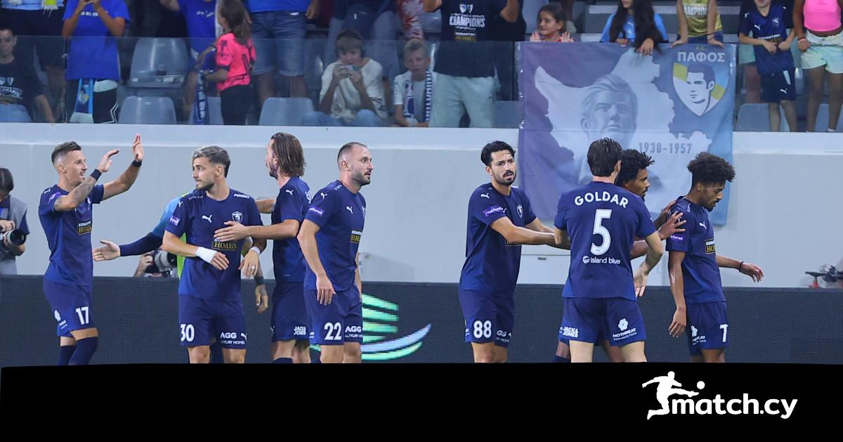 Ιστορική πρόκριση για την Πάφο- Στα πλέι οφ του Champions League! Ιστορική πρόκριση για την Πάφο- Στα πλέι οφ του Champions League!