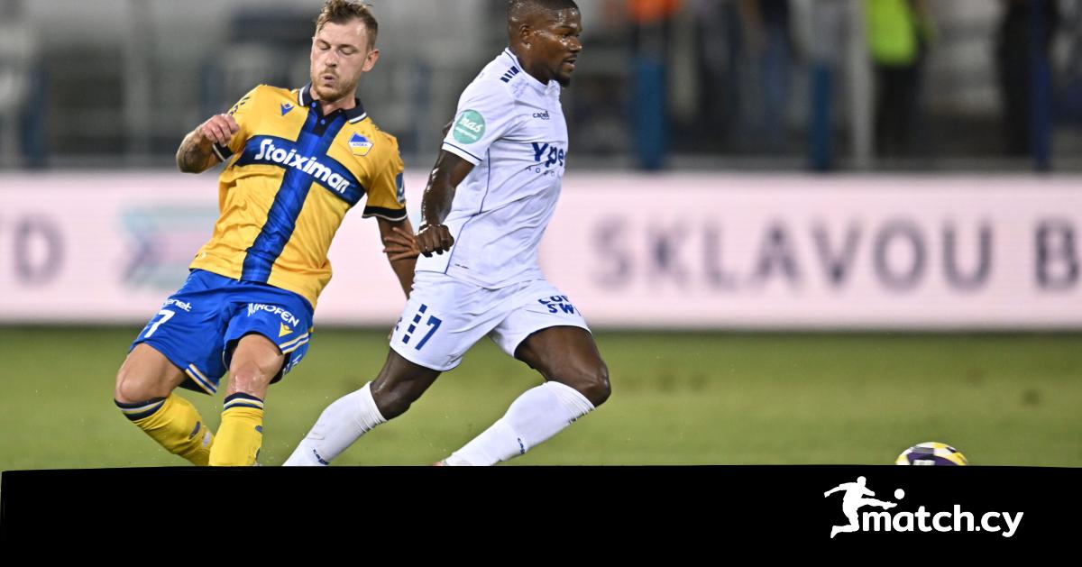 Ομόνοια Αραδίππου – ΑΠΟΕΛ 0-4 (Βίντεο)