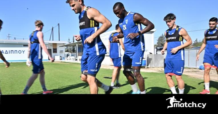 Φωτογραφίες από την προετοιμασία ενόψει Ολυμπιακού