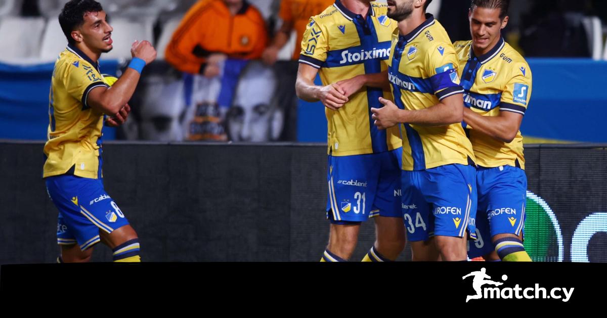 Tεσσάρα με ανατροπή το ΑΠΟΕΛ