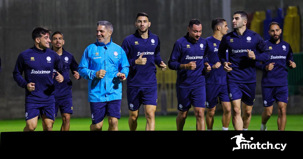 Το φωτορεπορτάζ από την προπόνηση της Εθνικής μας ενόψει Εσθονίας