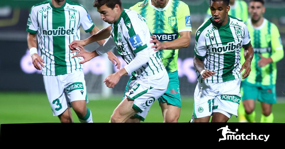 Από ένα γκολ σε κάθε ημίχρονο και… συμβιβασμός στην Λάρνακα